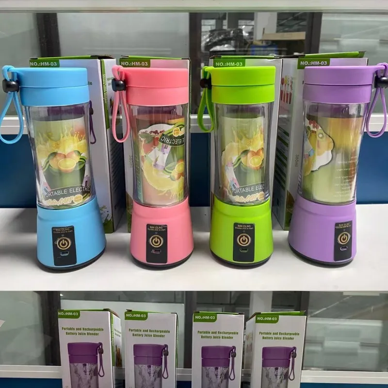 Tiktok Hot Selling Portable Fruit Ice Mixer Cup New arrive Personal Mini Fresh Juice Juicer Mixeur USB Rechargeable Juicer Cup