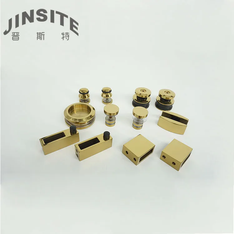 frameless shower parts glass accessories bathroom sliding door hardware