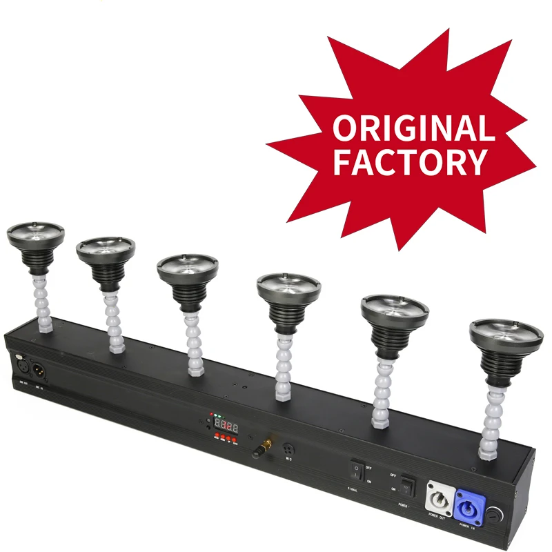 Stage Light ZOOM Battery Powered Wireless LED Pinspot Light DMX IN&OUT Remote Control For Wedding Party