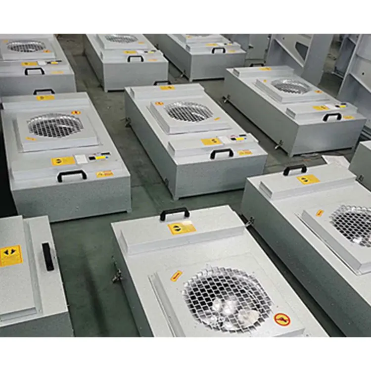 Iso 5 без пыли для чистой комнаты ламинарный поток воздуха переменная скорость потока Ffu H14 Hepa блок фильтра вентилятора