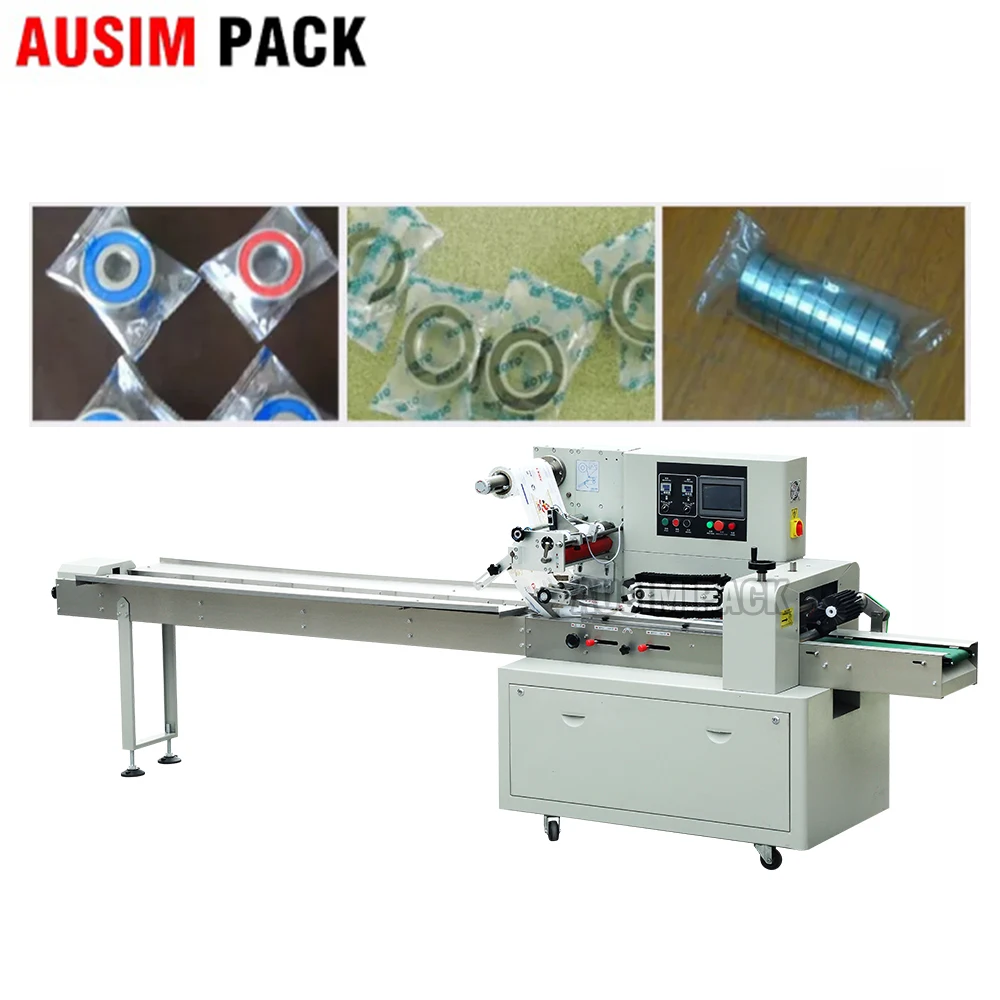 Automatic Flow Ice Cream Bar Packaging Machine Ice Lolly Stick Ice Popsicle Pillow Packaging Machine
