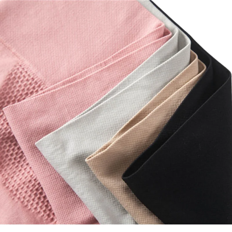 
New Women Massage Keep Warm Hip Up Panty High Waist 3D Honeycomb Panties 