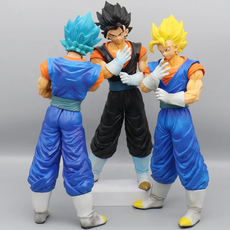 33CM Anime Dra-gon ball Figure Super Saiyan Blue Goku Vegeta Action Figure Statue Figurine Pvc Model Doll Collection Toy Gift