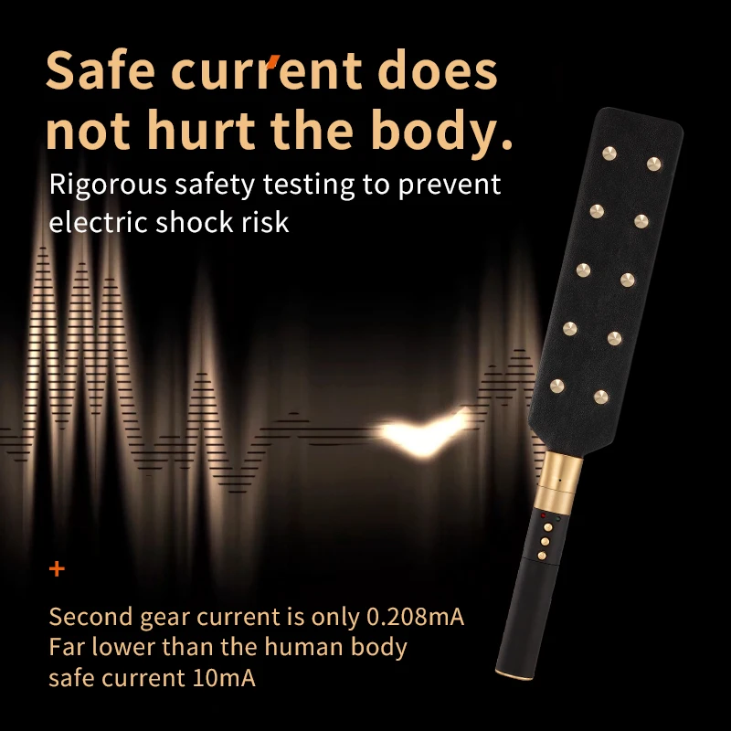 Roomfun electric bondage  BDSM Electric shock rivet racket SM High-End Training Tool SM Role play Electric Buttocks Shock Paddle