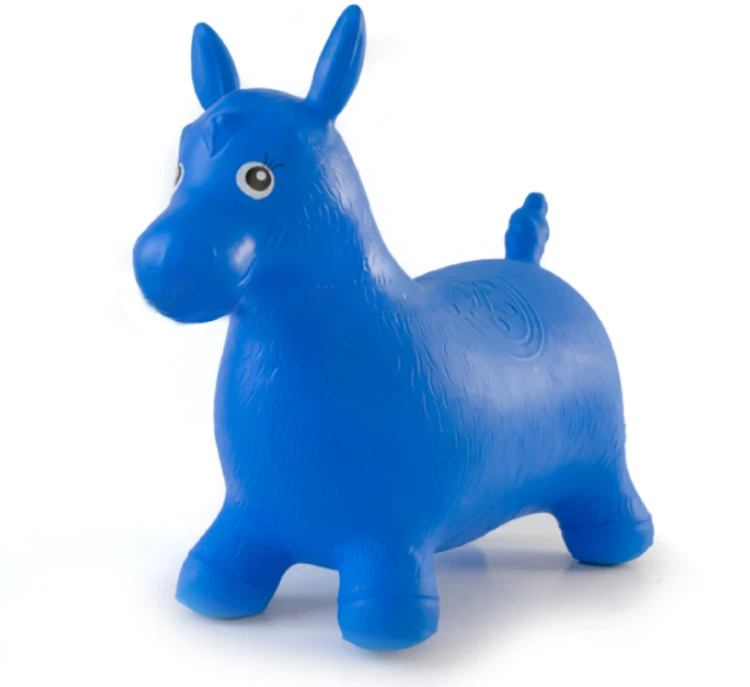 Inflatable Bouncy Animal Toy Kid Riding and Jumping Animal Hopper Plastic Animals Mart Eu and Usa Accepted Customized Pvc Unisex