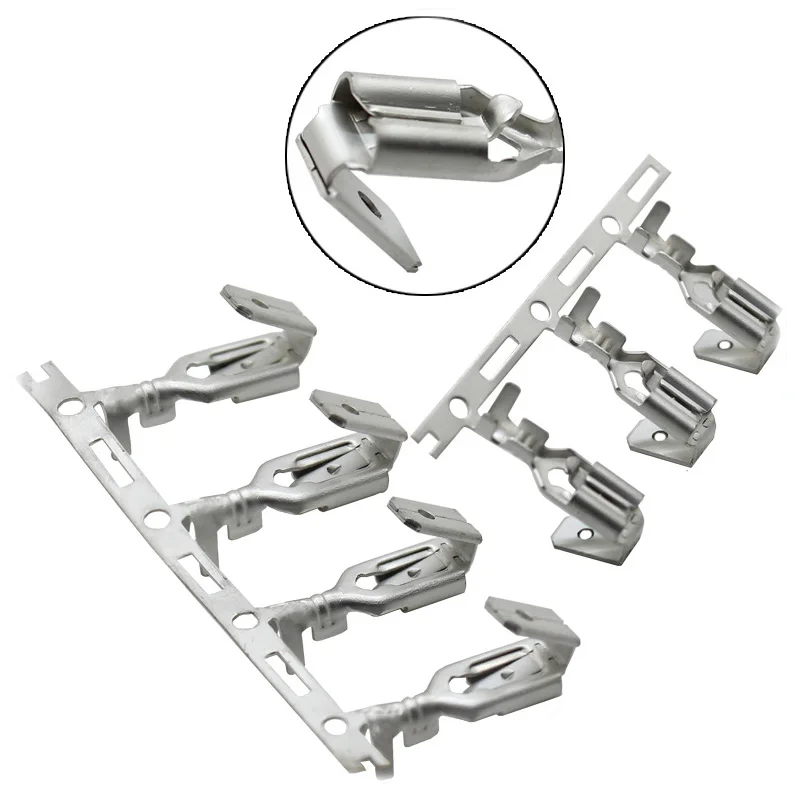 Pcb Terminal Male Female Terminal Auto Wire Crimp Terminal cable wire Connectors Piggy Back Terminal