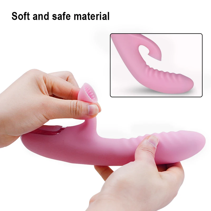 Силиконовый вибратор для женщин, секс-игрушки для стимуляции точки G и клитора