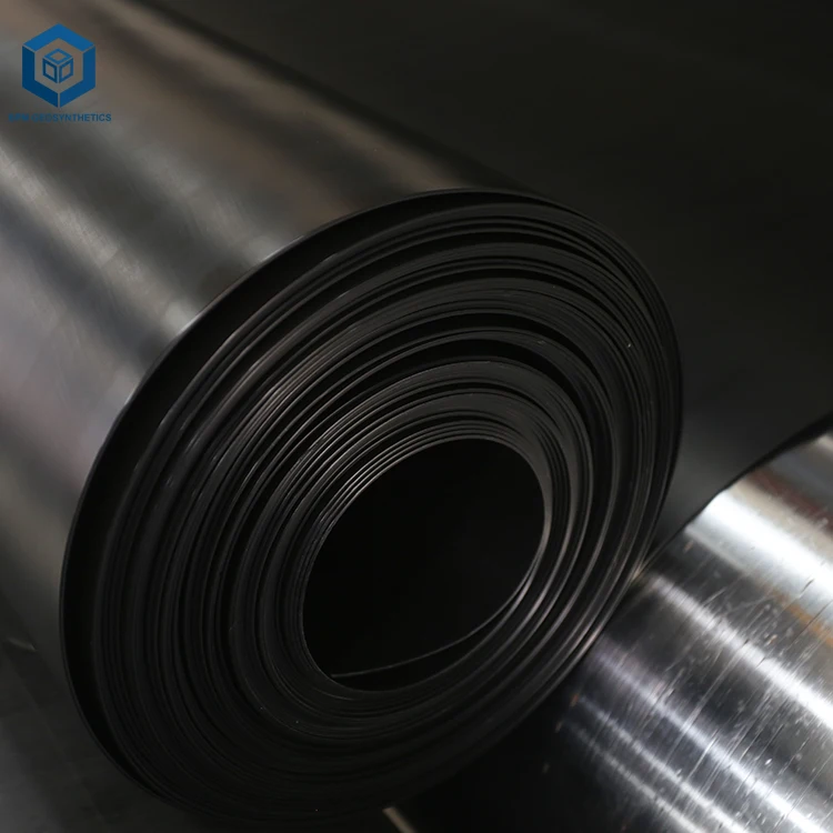 Водонепроницаемая геомембранная накладки Hdpe гидроизоляционная мембрана для плотин в Перу