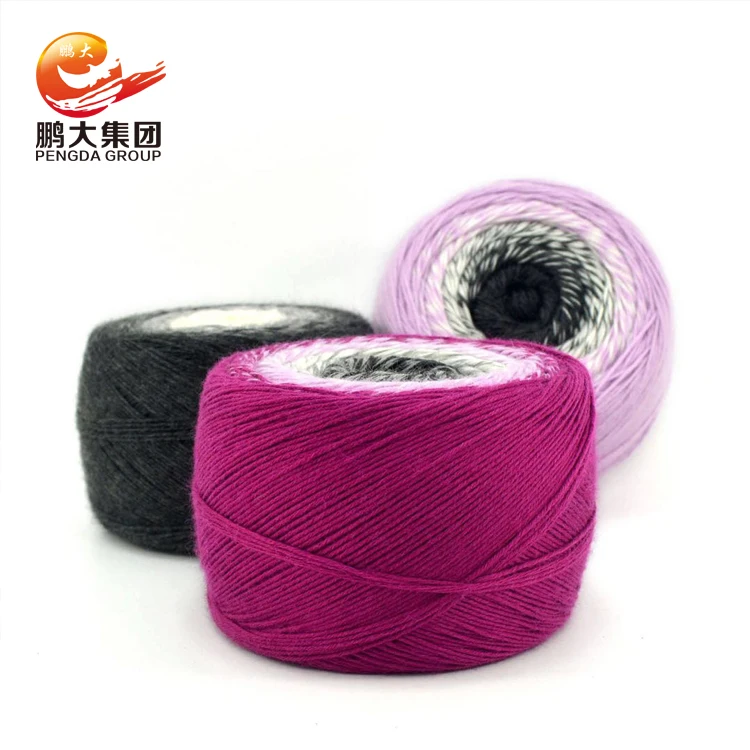 Китай, заводская цена, детская черная камвольная цветная вязка, 50% нейлон, 50% мериносовая шерсть, пряжа для продажи