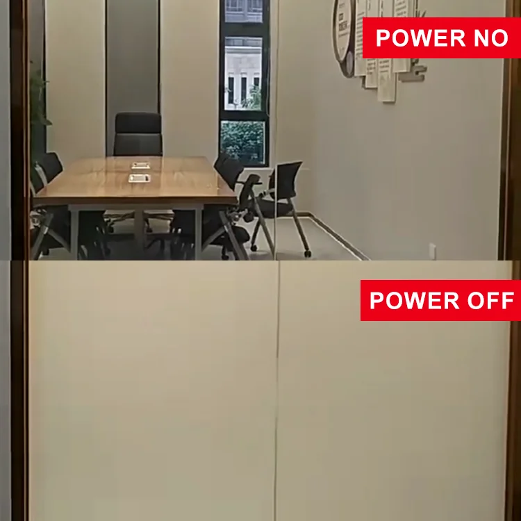 Smart Film Pdlc Window Film Ultra HD Smart Dimming Security Heat resistant Window Tint Film for Building