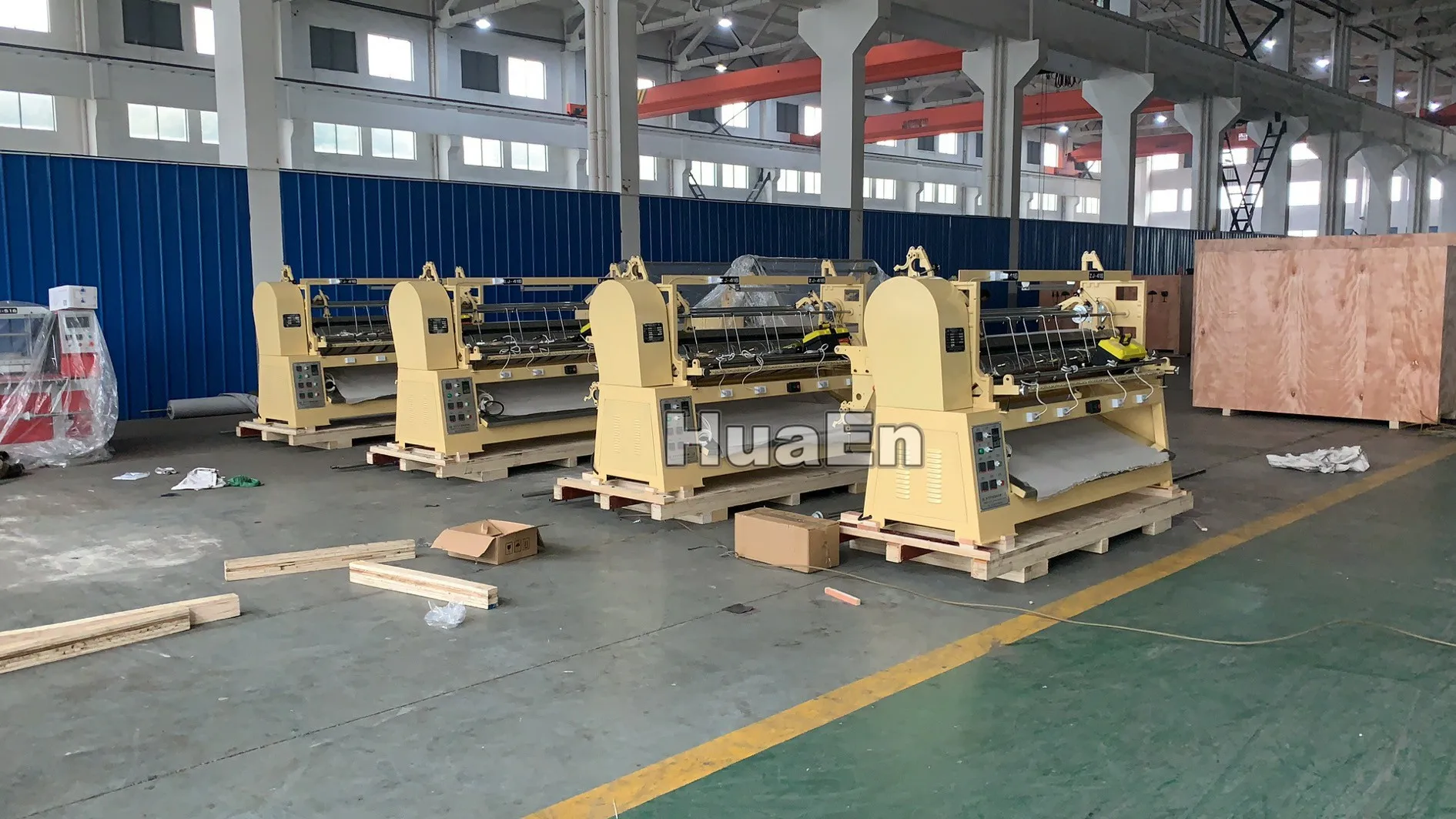  Huaen ZJ- 416 стационарная плиссировочная машина для ткани фабричное производство 0 2 см-0 8 см макс. 200 м/ч кг 3