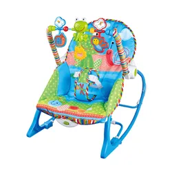 Electric Musical Baby Rocker Chair with Toy Funny Infant Vibration Swing Baby Bouncer Rocking Chair With Music