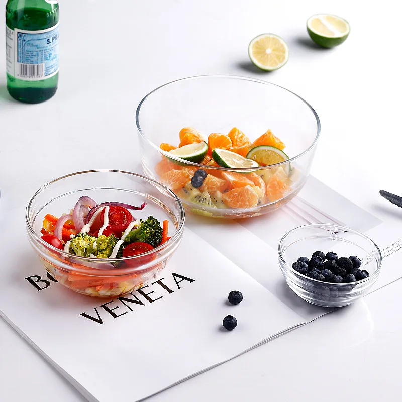 8 Piece 3.5 Inch Mini Stackable Clear Glass Prep Bowl for Kitchen Prep,Dessert,Candy Dishes,Nut,Sauces,Dips,Condiments