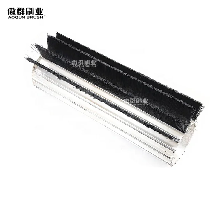 2 Rotating Brushes Washing Robot For Rooftop Solar Solar Photovoltaic Panel Cleaning Roller Brush  Solar Cleaning Panel Brushes