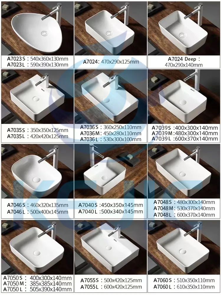 Custom Round Square Rectangular Silicone Sink Mold For Kitchen Washbasin