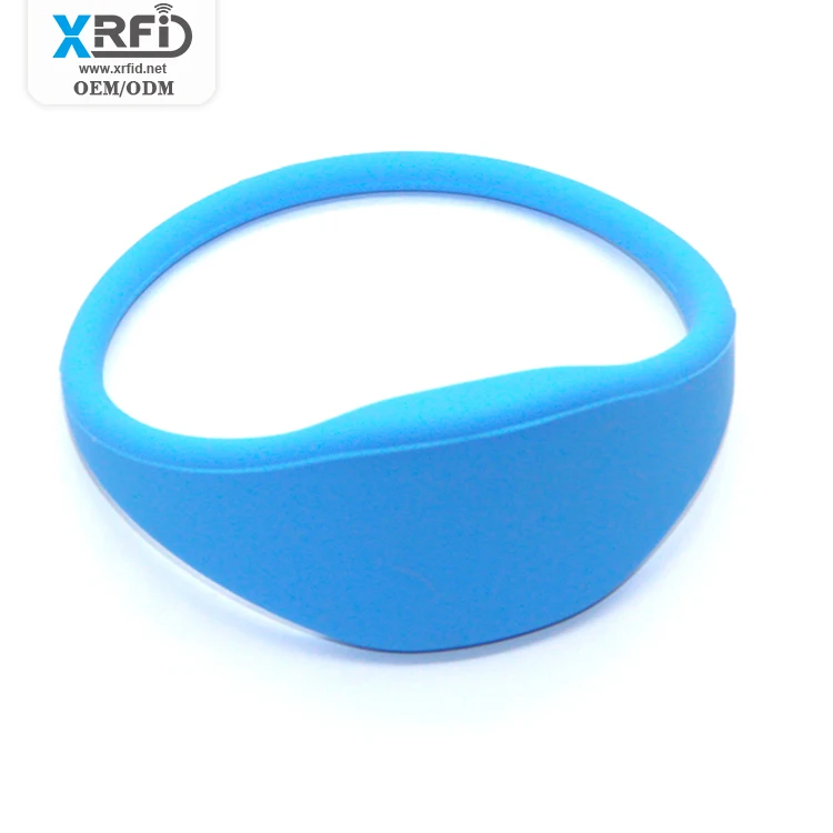 G03 Wholesale Custom Logo Print RFID 125khz Bracelet RFID Cashless Wristband