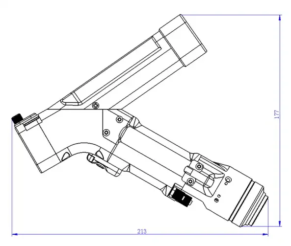 WSX cnc лазерная режущая головка NC30A волоконно-автоматическая фокусная волоконная для лазерной резки