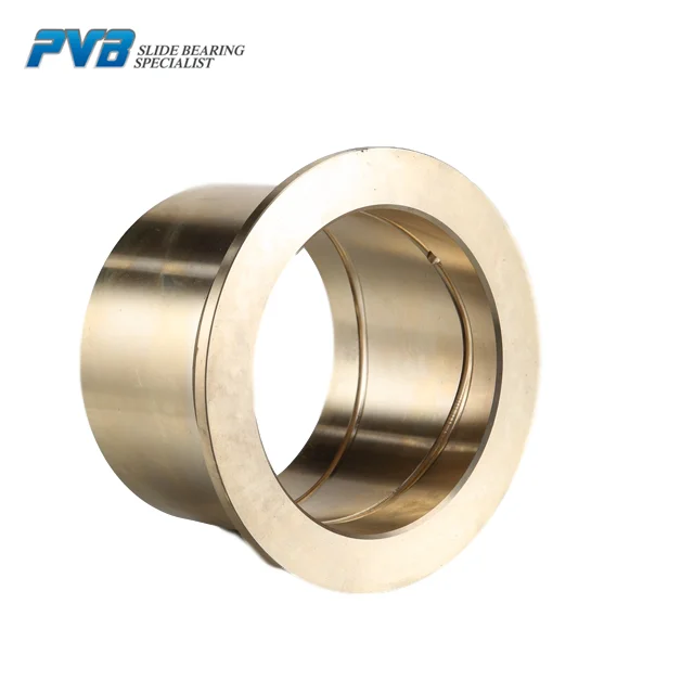 bronze bush CuSn12,flange lubricating bushing C93800, casting bronze bearing with oil grooves