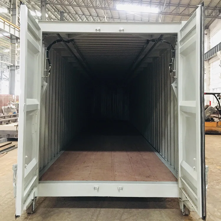 40 футов с обеих сторон, открытый контейнер для перевозки груза, производитель