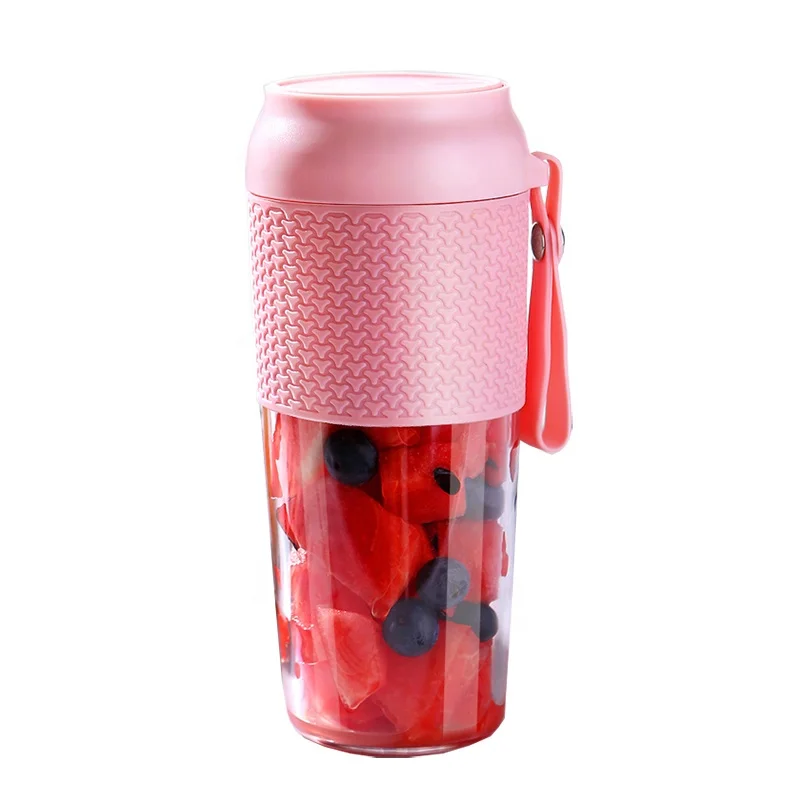  Portable Blender 300 ml Travel Bottle Rechargeable Smoothie