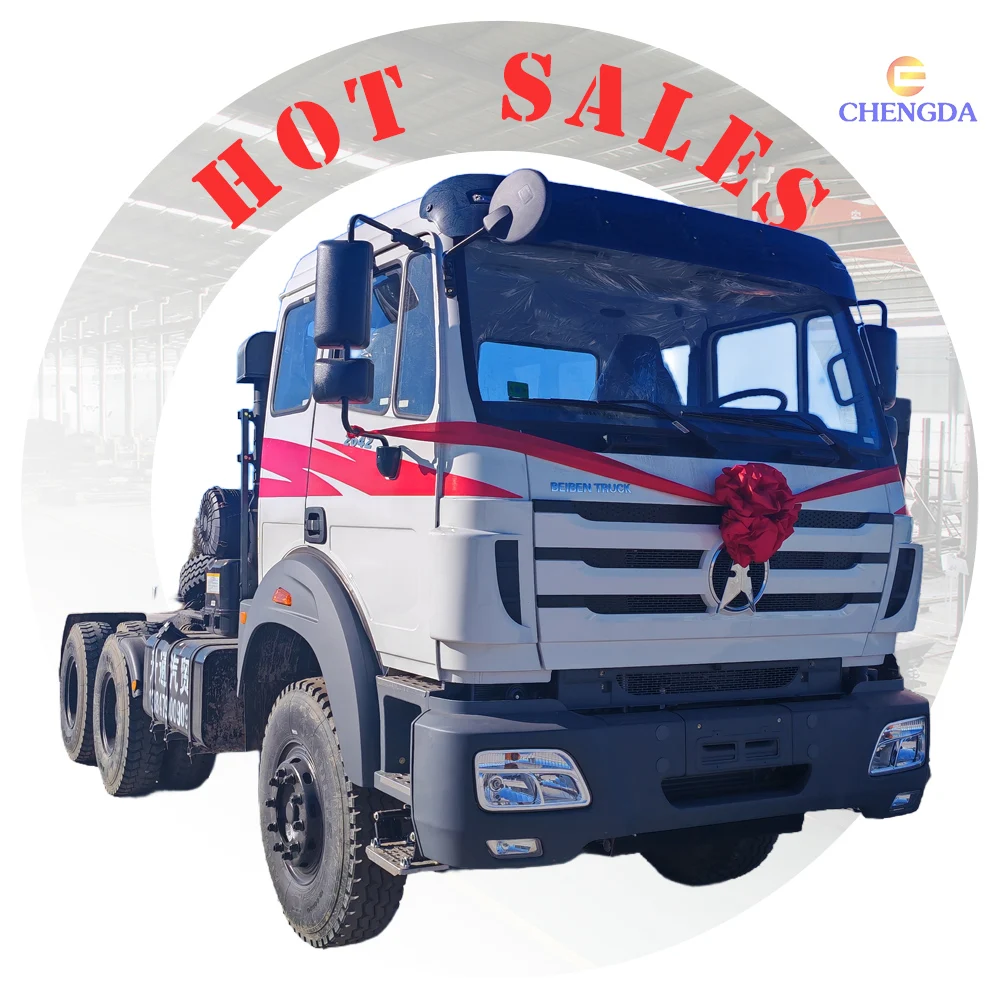 Best price Brand New Second Hand LHD RHD 2642 BEIBEN Tractor Head 4x2 6x4 High Quality Tractor Truck Trailer For Sale