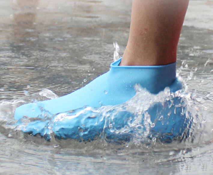 Outdoor Universal Silicone Overshoe Waterproof Anti-Slip Rain Shoe Cover