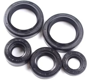Mechanical engine spare part rubber nbr fkm tc dc rubber cover front shock absorber oil seal
