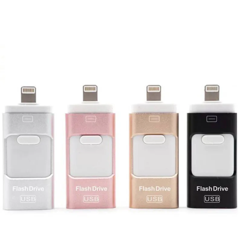 3 in one OTG 16g 32gb 64gb 128gb 256gb memory Stick Type-C USB Flash Drive for samsung S9 S8 Apple X 8 7 android phon