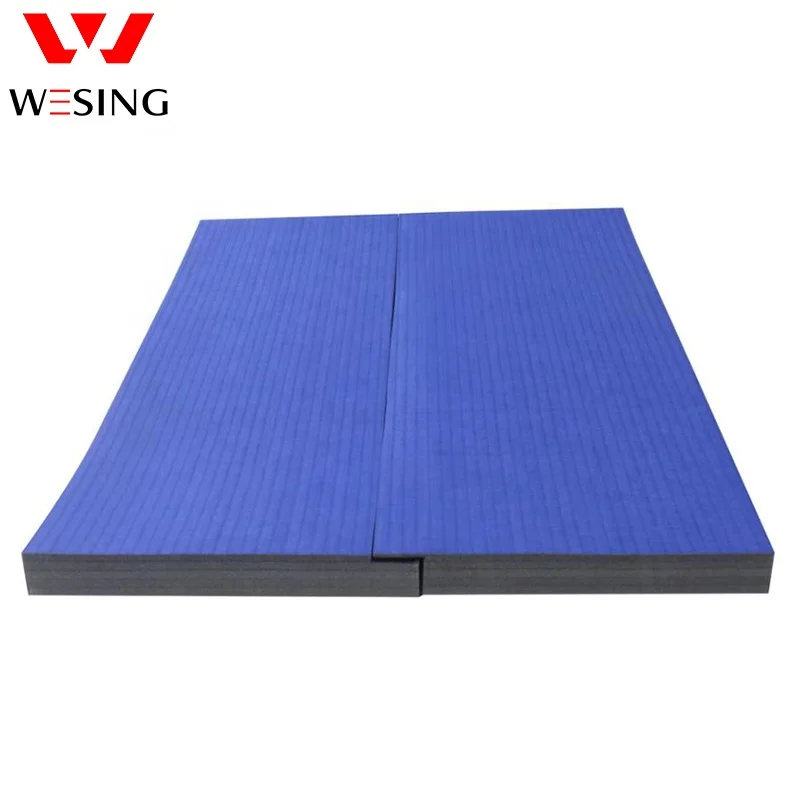 Wesing Custom Rolling Mat PVC XPE Foam Rolling Mats Sanda Training Floor Anti Slip Mat Roll