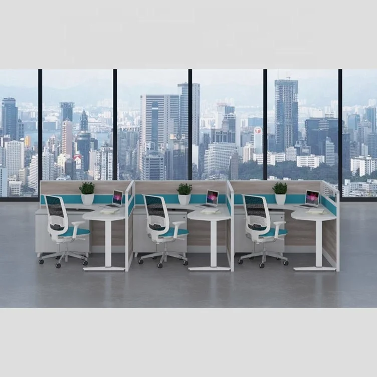 Бесплатная комбинации модульная мебель для офиса шкафы стол и стулья (FOH-CXSAJ2-3406)