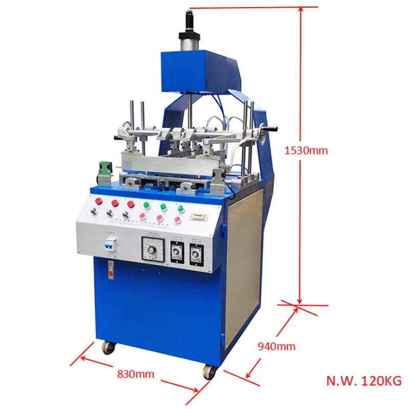 PVC PET c paper card packing 3 side edge folding machine for lip gloss insert paperboard