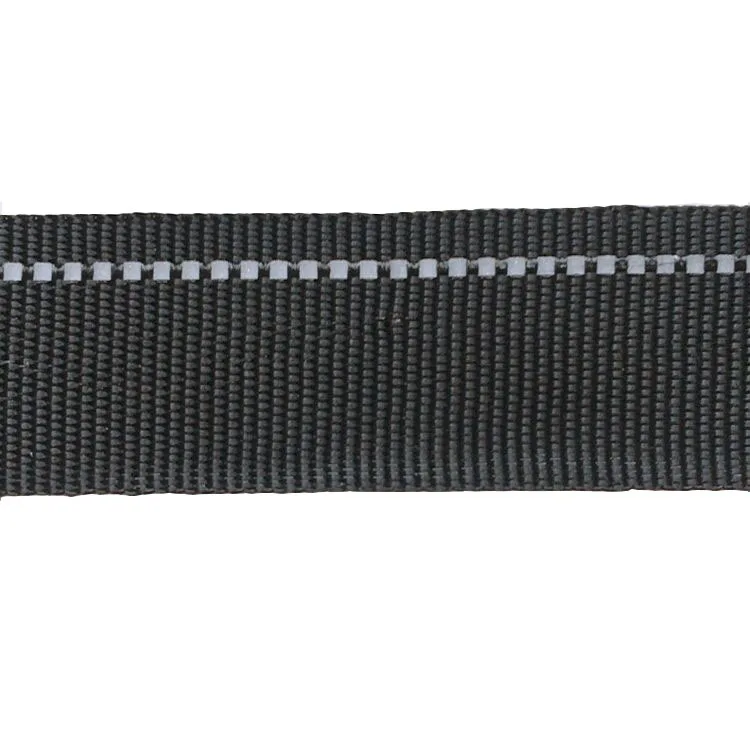 2.2CM Double-sided Reflective Nylon Ribbon Webbing Strip Pet Strap