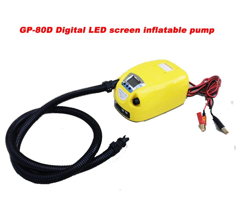 GP-80D 80Kpa 12V DC digital LCD screen air pump for boat