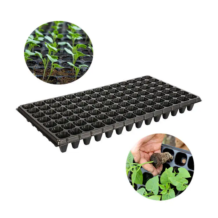 4 32 50 72 144 105 162 128 168 200 522 Cells PS china plastic seed tray for seedlings