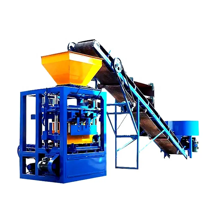 Brick making machinery block machine for sale low price job at home small business high tech production line