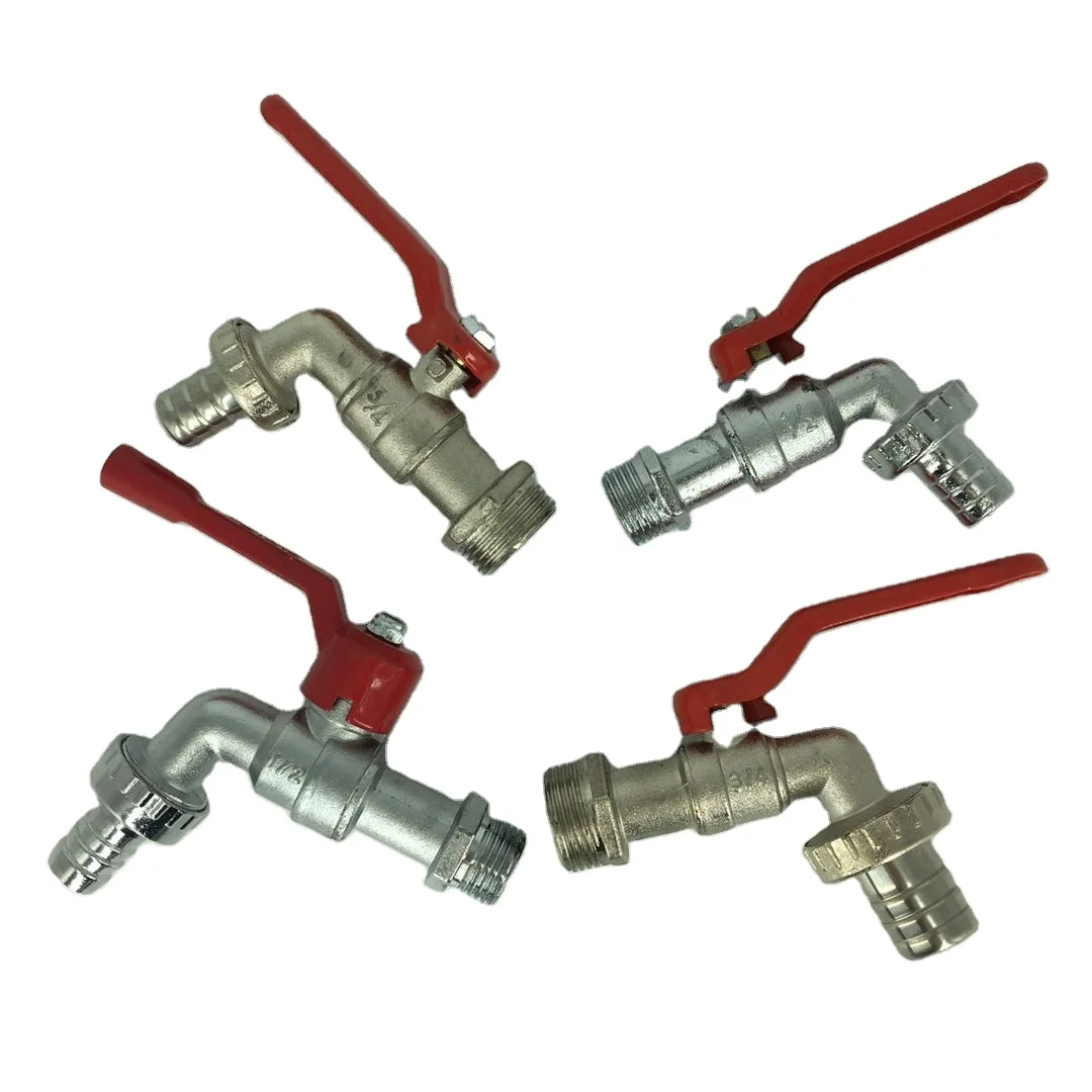 Outdoor fast water faucet, hot and cold water faucet zinc alloy material washing machine faucet wholesale