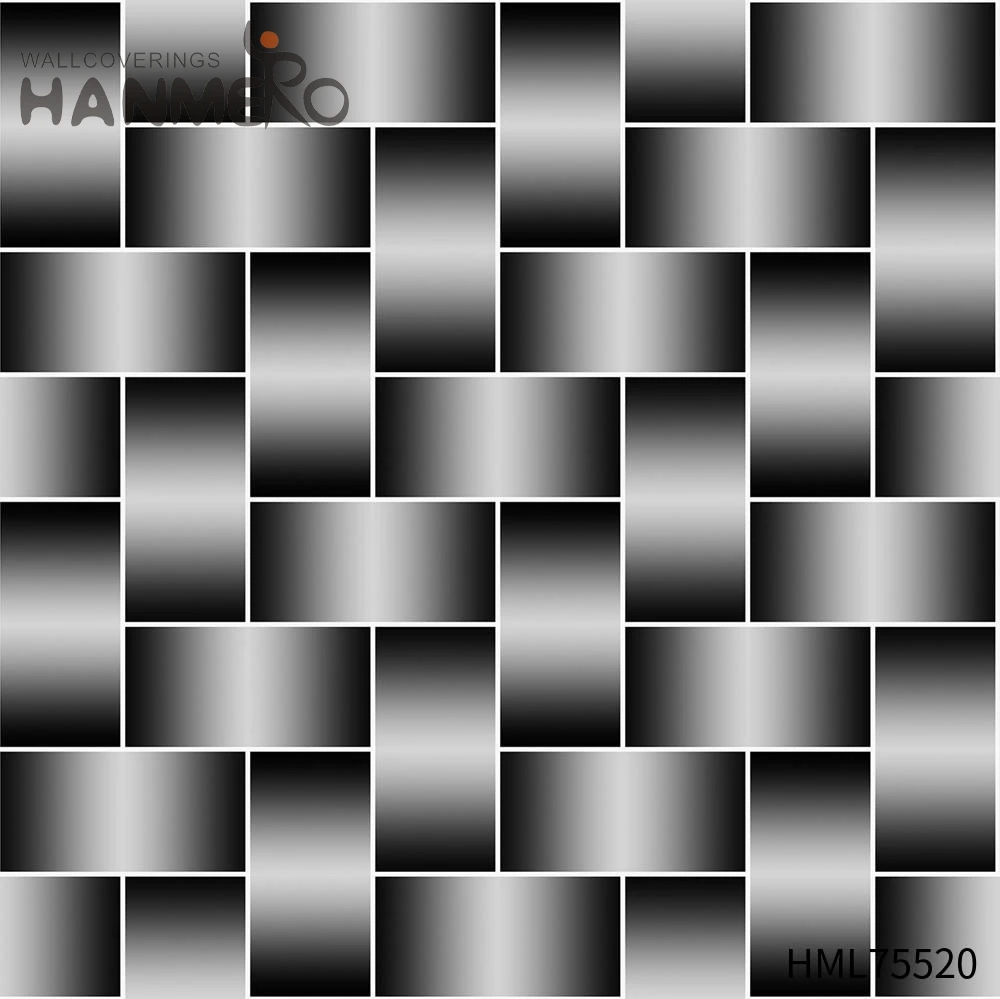 3D эффект полосы шаблон Настенные обои фабрика оптовая дешевая и хорошее качество водонепроницаемый влагостойкий
