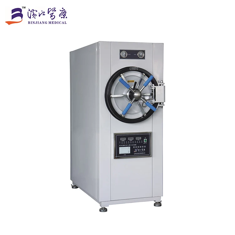 Easy Use Horizontal Pressure Steam Sterilizer Cleaning and disinfecting equipment