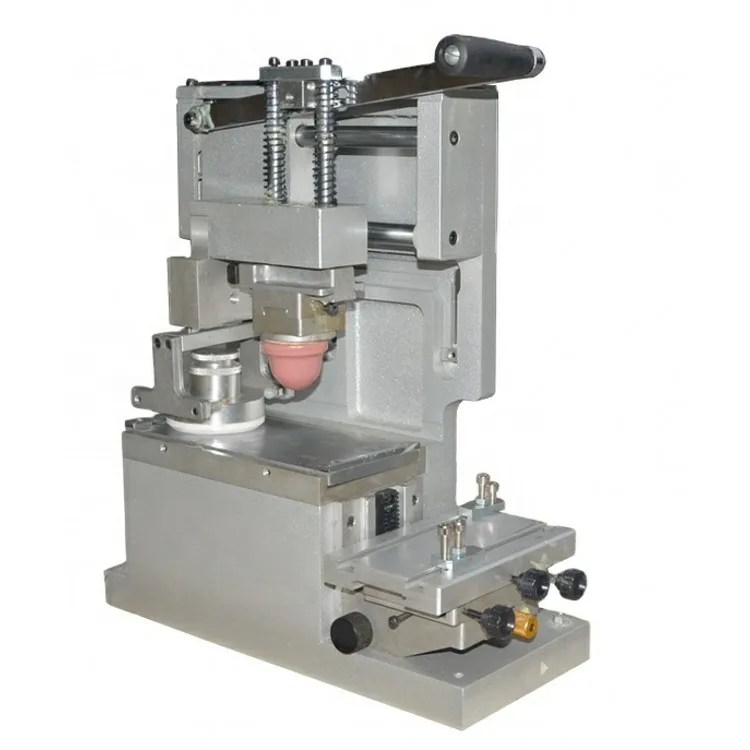 HX-140 factory Wholesale desktop 90mm ink cup manual pad printer logo pad printing machine for sale