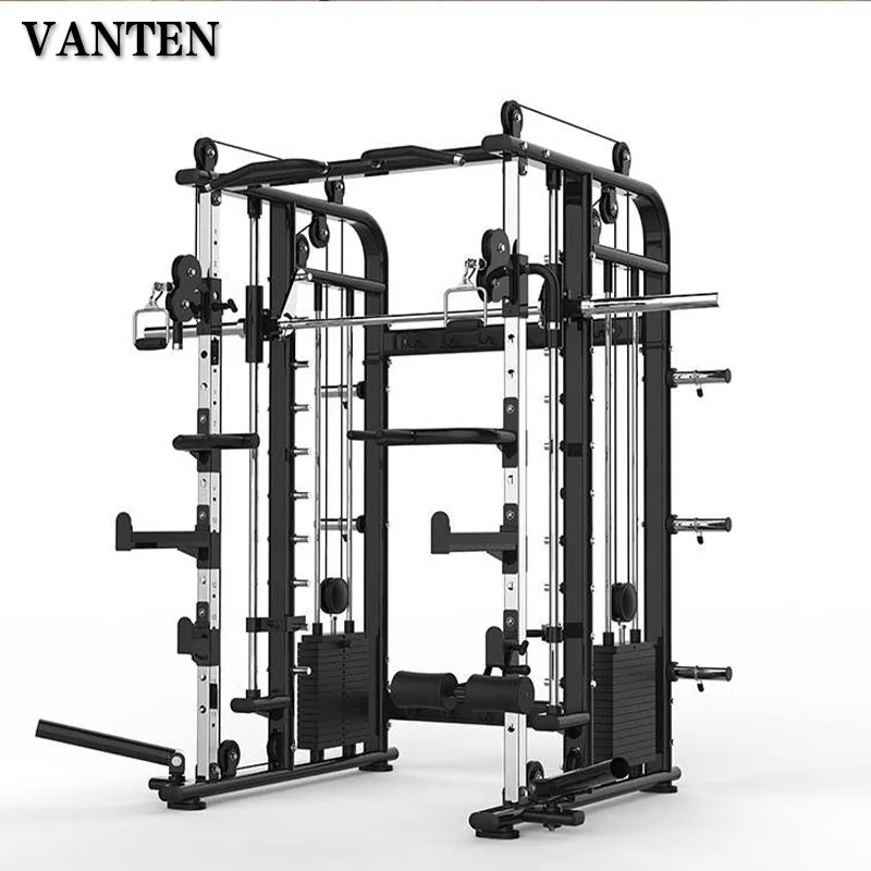 Functional Trainer Commercial Smith Machine Squat Rack Multi functional machine