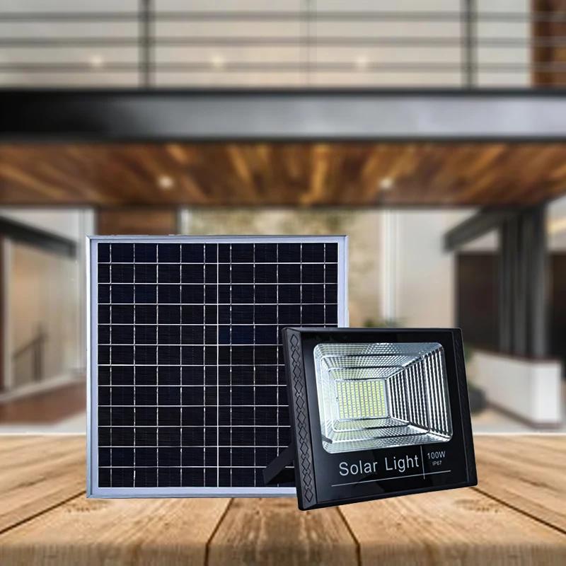 High Quality 25W/40W/60W/100W/120W/200w Outdoor Solar Powered Led Solar Flood Lights For Garden