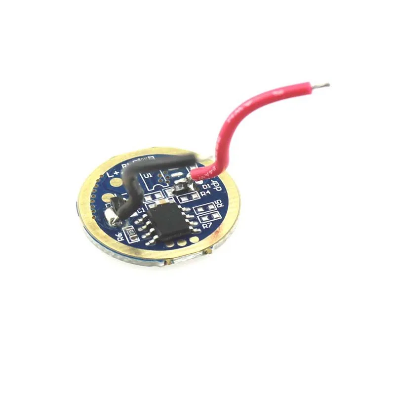 19.8mm 4.5V 3A LED Driver for XML LED Emitter Flashlight
