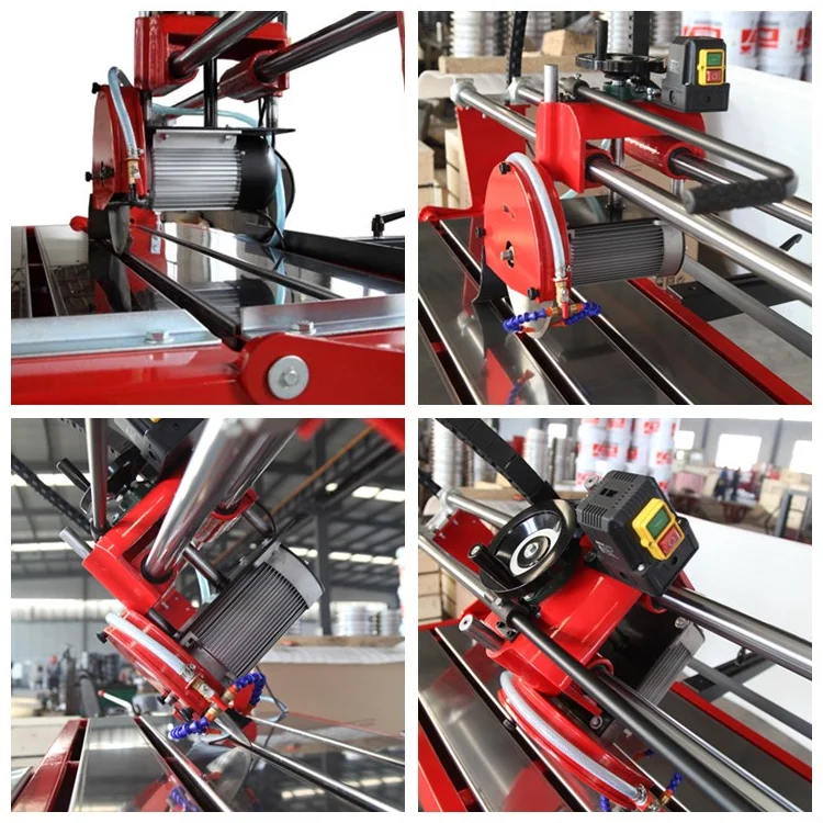 H1200 High Power Water-Cooled Bridge Saw 350mm Blade Cutting Marble Bricks Stone Saws for Sale