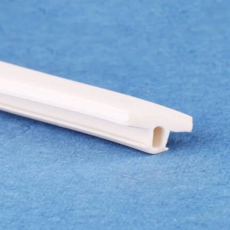 Door Sealing Strip High Elasticity Door Insulation Strips Width 8 mm -12 mm PVC/ Silicone Seal for Wooden Doors