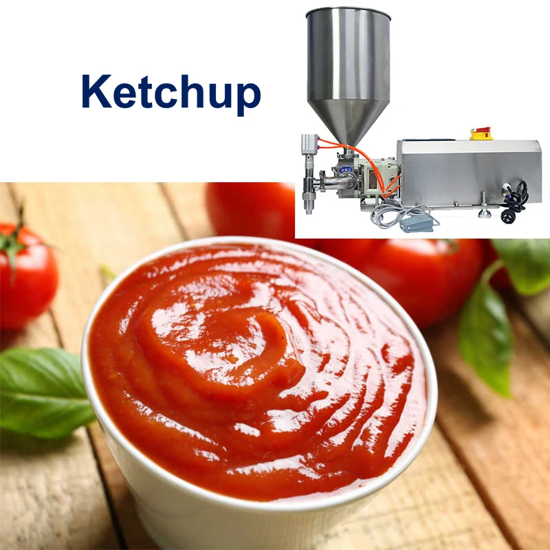 Whipped Cream Ketchup Bottle Chili Sauce Shampoo Jam Servo Filling Machinery automatic filling machine