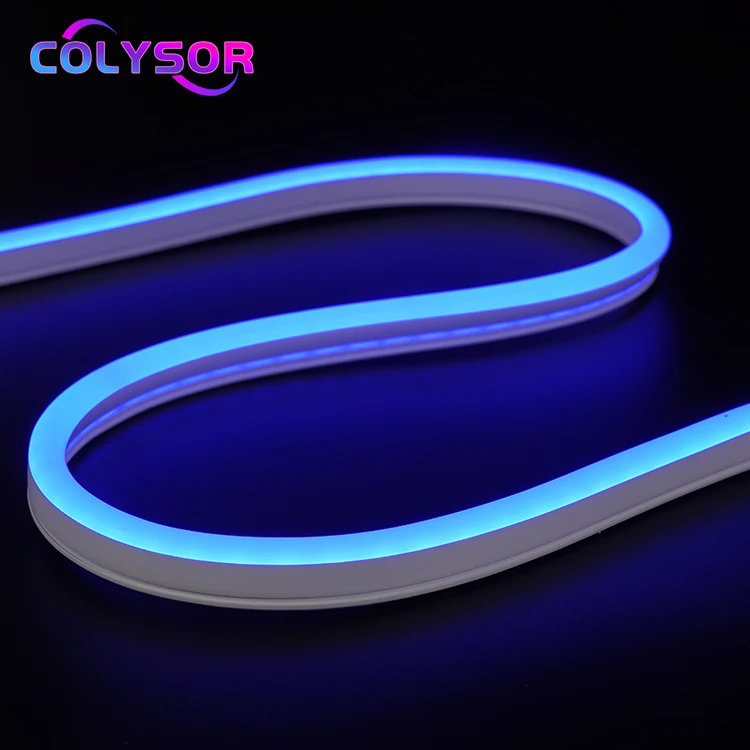 COLYSOR High Temperature Resistant Multi Color Custom Single Side Luminous Card LED Neon Tape