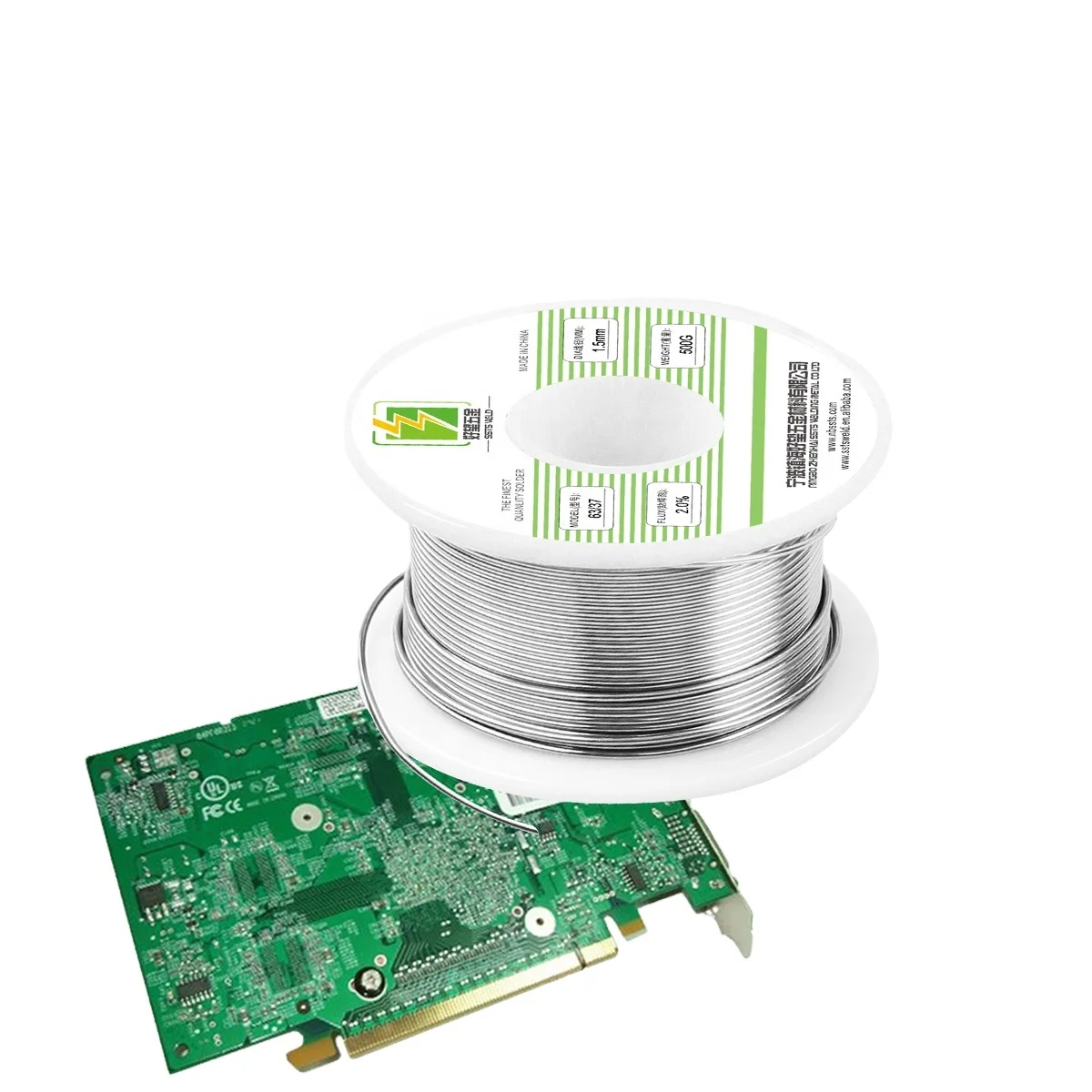 2024 New Type Dim 0.5mm 0.6mm 0.8mm 1.0mm 1KG/800g Lead-free Tin Lead Tin Solder Wire Rosin Flux Core Wire