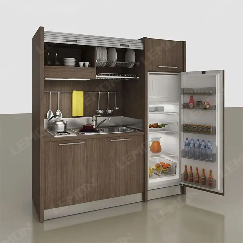 Modern kitchenette unit kitchen cabinets