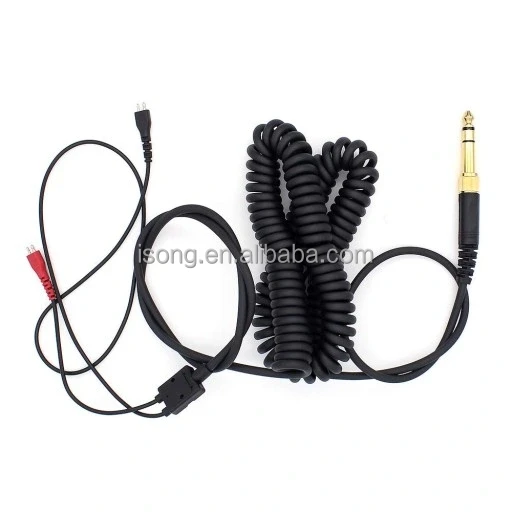 Сменный спиральный пружинный аудиокабель для наушников Sennheiser HD25 HD560 HD540 HD430 HD250 1 5-5 м 6 35