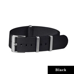 JUELONG Watch Strap 20mm 22mm Nylon Watch Strap Braid Ballistic Fabric Watch Band Ribbed Nylon Strap